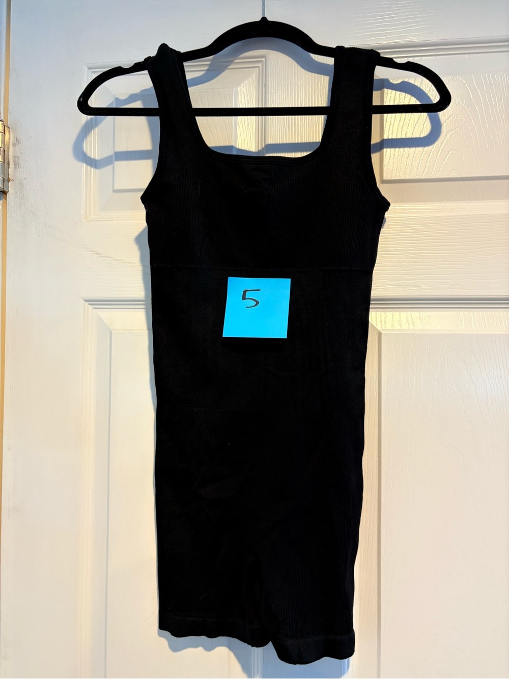 Black Tank Romper - Classic Slim Fit